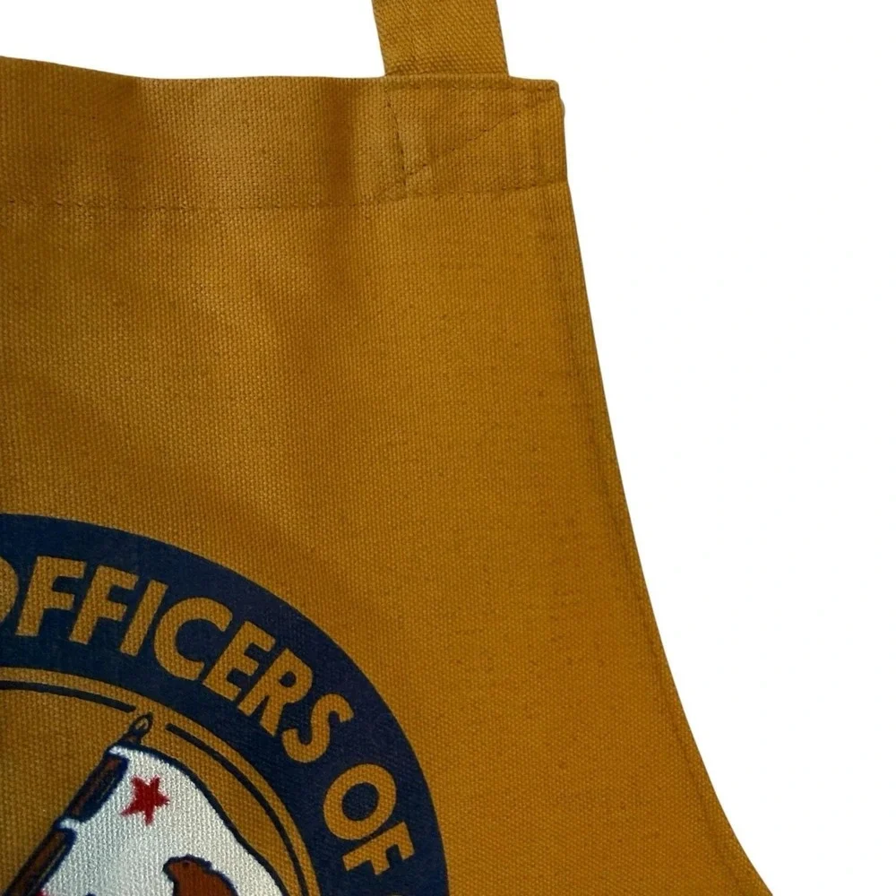 VTG Men's Municipal Motorcycle Officers California Motorbike‎ Cotton Apron RARE